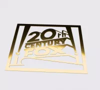 20th century fox logo 1994 3D Models to Print - yeggi