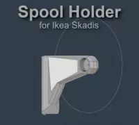 Thread Holder for IKEA Skådis Pegboard 