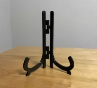Free 3D file Folding Picture Stand - Print in Place Hinge 🖼️・3D