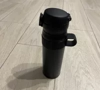 Kids Thermos funtainer handle by robomaniac, Download free STL model