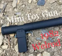 STL file LOCK-toy cap gun, airsoft gun 🧢・3D printable model to  download・Cults