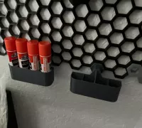 Ryobi P306 Glue Stick Holder by TankerTech, Download free STL model