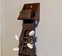 Mountain Dulcimer Wall Hanger - Wall Mount