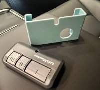 garage remote holder tesla 3D Models to Print - yeggi