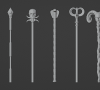STL file Pottermore Wand 3 - Harry Potter・3D printable design to  download・Cults