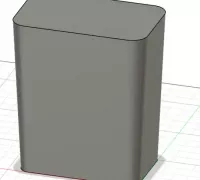 Desktop Trash Can (vase mode) by btadeus