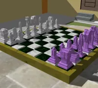 jogos de xadrez 3D Models to Print - yeggi