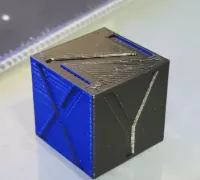 3D Printed Measuring Cube  3d printer designs, 3d printing art, 3d printing