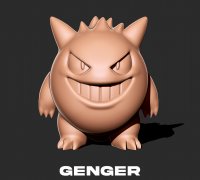 Gigantamax Gengar (Pokemon) キョダイマックス ゲンガー by Jangy, Download free STL  model
