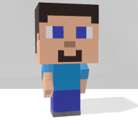 Free STL file Minecraft STEVE Full Color Charater Only 🎨・3D printable  model to download・Cults