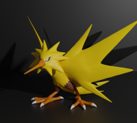 STL file Moltres pokemon 🐉・Model to download and 3D print・Cults