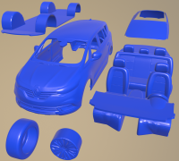 Fichier STL Renault Espace IV - Support écran déporté autoradio (CarPlay,  Android Auto) 🤖・Idée pour impression 3D à télécharger・Cults