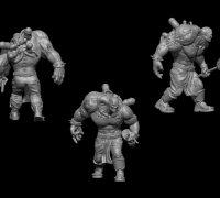STL file Pack of 7 Brawl Stars brawlers number 3 🌃・3D printable model to  download・Cults