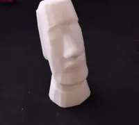 Free STL file Emoticon moai 🗿・3D printing template to download・Cults