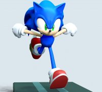 3D file Sonic the Hedgehog 2 🦔・3D printable model to download・Cults
