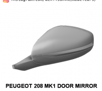peugeot 208 gti 3D Models to Print - yeggi