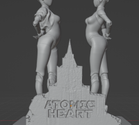 TWIN ROBOTS DANCERS ATOMIC HEART Modelo de Impressão 3D