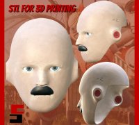 Atomic Heart Helmet - Robot Twins Head Cosplay 3D Print Model by