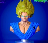STL file Goku SSJ 3・Design to download and 3D print・Cults