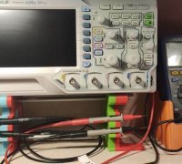 Rigol DHO800/900 VESA Mount with Cable Hold by petrilli, Download free STL  model