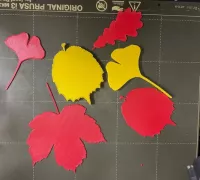STL file Ginkgo biloba leaves Wall Decor 🟣・3D printable model to  download・Cults
