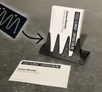 2D Printed Business Cards by Lazlo, Download free STL model