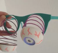 Free 3D file Googly Eye Glasses For Minimus 👁️・3D printable