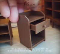 MINIATURE IKEA INSPIRED TROFAST STORAGE BOX 9 BINS 3D model 3D printable
