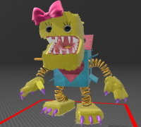 Boxy Boo + Woman = ??? Project: Playtime Animation 