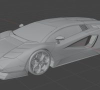 3D file 🏎️✨ Discover the Thrill in Miniature with the Lamborghini Countach  by DrivePrint! 🚗💨 #3D Printing #Collectibles 🌟🖨️ ・3D printing template  to download・Cults