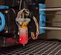 3D Printed ENDER 3 EXTRUDER COVER COOLING AND MOUNT FOR BL TOUCH (3D TOUCH)  by CompadreVlad