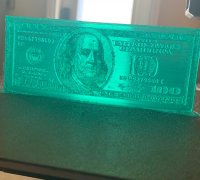 100 dollar bill 3D Models to Print - yeggi