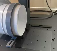 STL file SCULPFUN Laser Engraver - Exhaust Fan Stand 🔧・3D