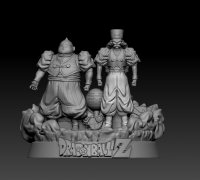 Android 19 3D model 3D printable