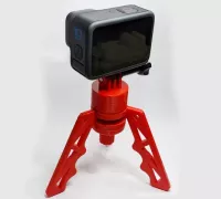 Archivo STL Trípode GoPro Tripot 📷・Plan para descargar y