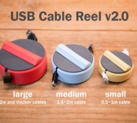 usb cable winder 3D Models to Print - yeggi