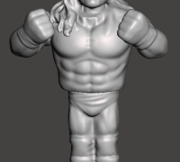 OBJ file wwf wwe aew ecw wcw retro・3D printer design to download・Cults