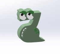 Free STL file Number 1 Alphabet Lore 🎨・3D printable model to