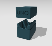 Card box for UNO Flip! by stedipietro, Download free STL model