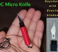 OLFA Art Knife Grip by TrocheHole, Download free STL model