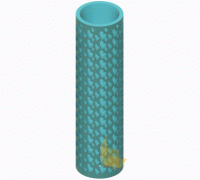 STL file Roses Flowers Texture Roller for Clay 💐・3D printable