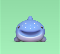 Free STL file WHALE 🐳・3D printing idea to download・Cults