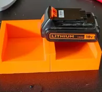▷ black and decker 18v battery 3d models 【 STLFinder 】