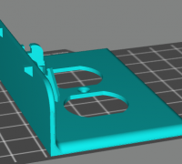STL file Blank cover for outlet - Cord cover raceway cut・3D printer model  to download・Cults