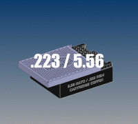 STL file Ammunition box for caliber 223/222 📦・3D printer model to  download・Cults