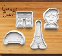 STL file Croissant Croissant Croissant Cutter 🥐・3D printer design to  download・Cults