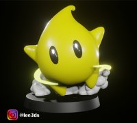 3D Printable Luma - from Super Mario by Martin Moore
