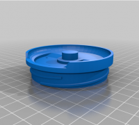 STL file Simple Modern Lid Topper 🍔・3D print design to download