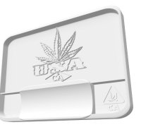 STL file Cookies Cannabis Weed Rolling Tray Supportless 📦・Model to  download and 3D print・Cults