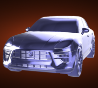 Porsche Macan S 2023 3D model - Download Vehicles on